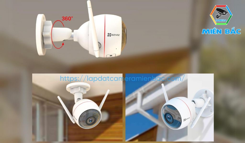 Camera ngoài trời IP WiFi EZVIZ CV310 sở hữu nhiều ưu điểm