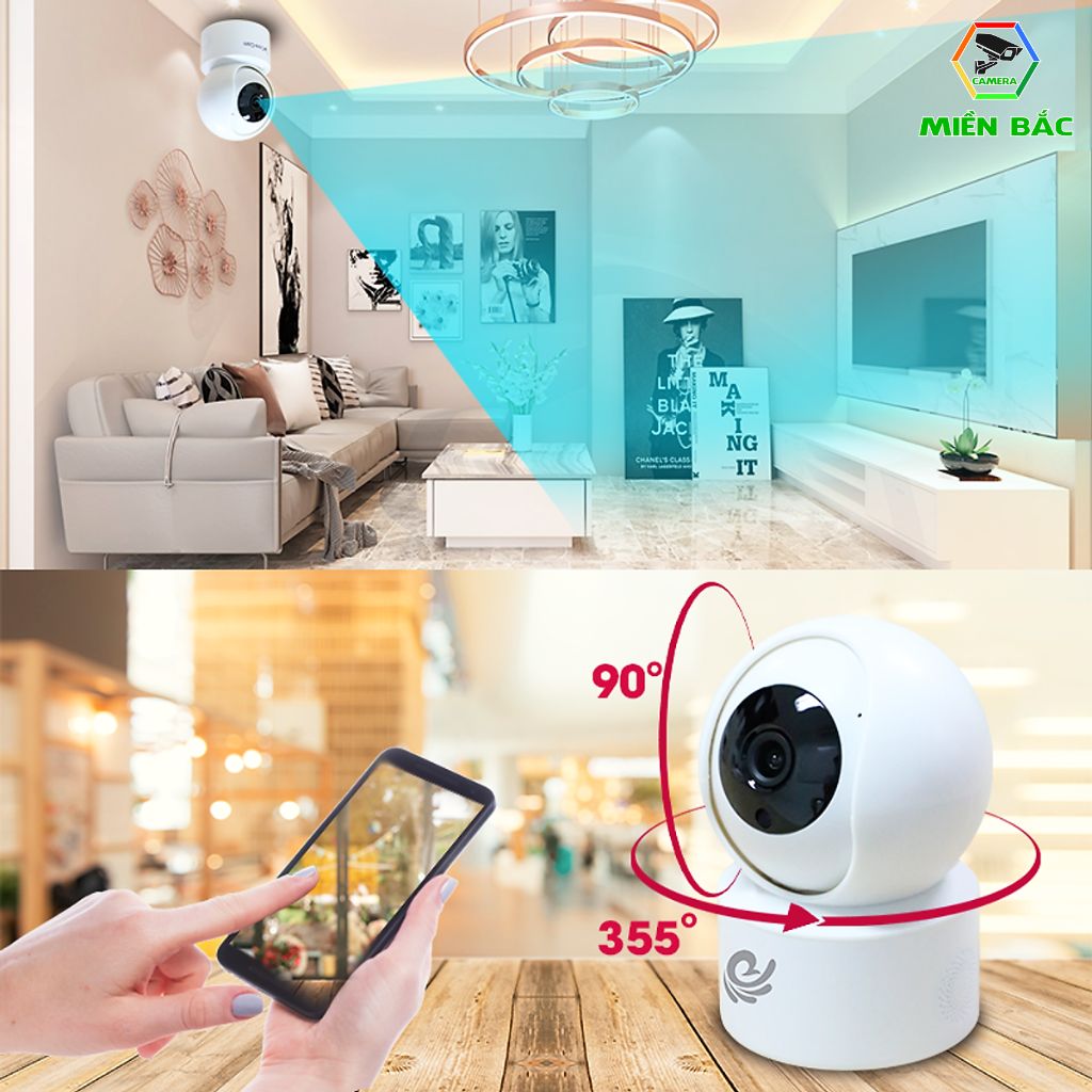 Nên mua Camera WiFi của hãng nào: Camera CareCam