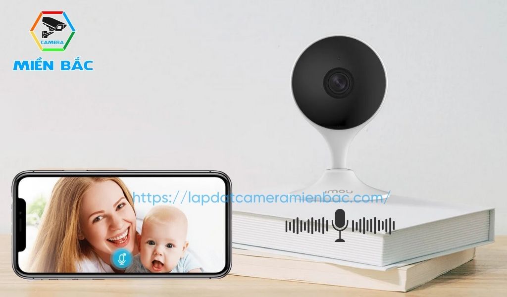 Camera IPC-C22EP-A-IMOU hỗ trợ đàm thoại 2 chiều