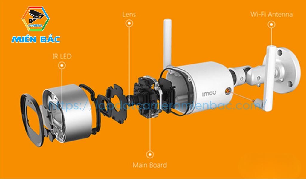 Camera Imou IPC-G26P có thiết kế nhỏ gọn