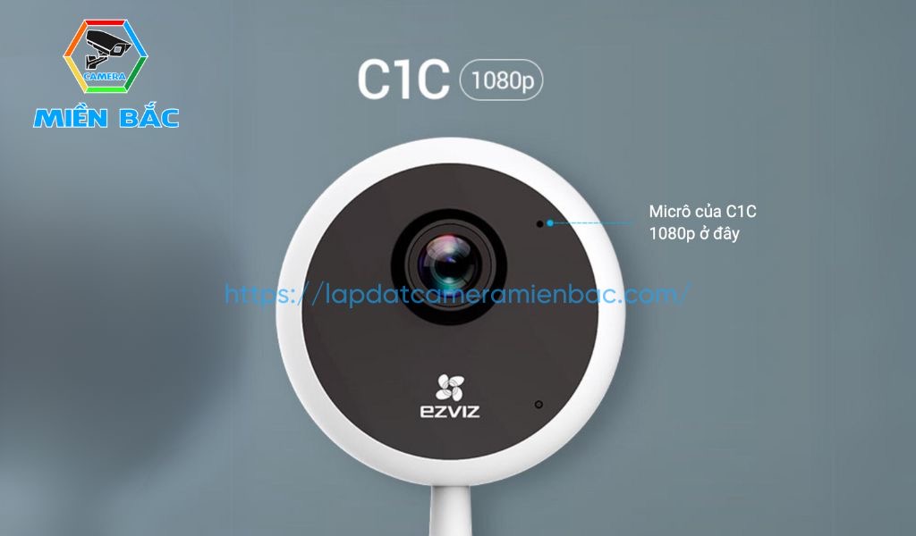 Camera Ezviz C1C 2.0MP hỗ trợ đàm thoại 2 chiều