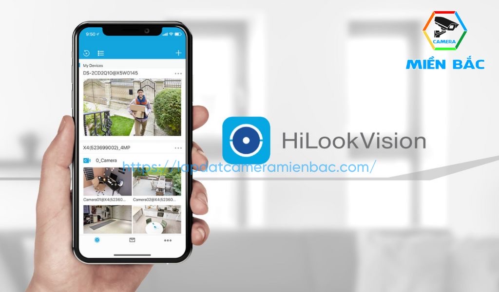 Camera Hilook IPC-P220-D/W hỗ trợ app quản lý tiện dụng