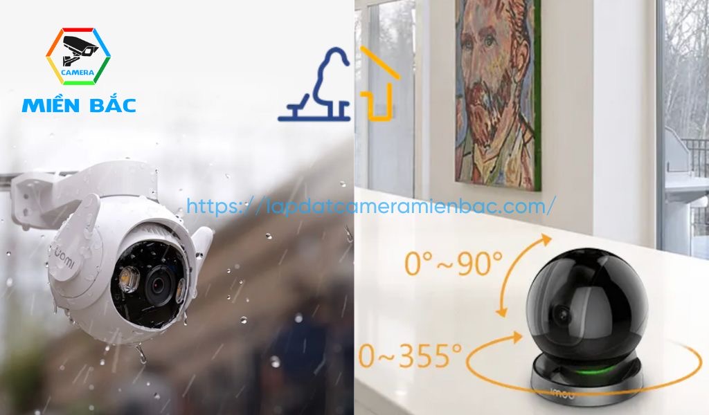 Xác định vị trí lắp đặt camera trong nhà