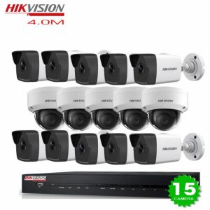 Trọn Bộ 15 Mắt Camera IP Hikvision 4.0M