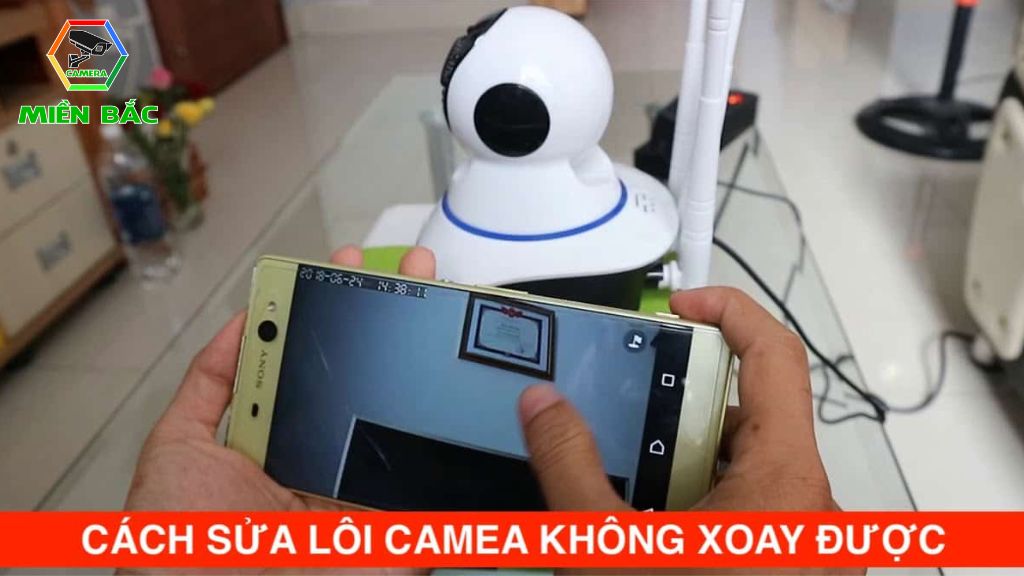 Camera Yoosee lỗi không xoay được