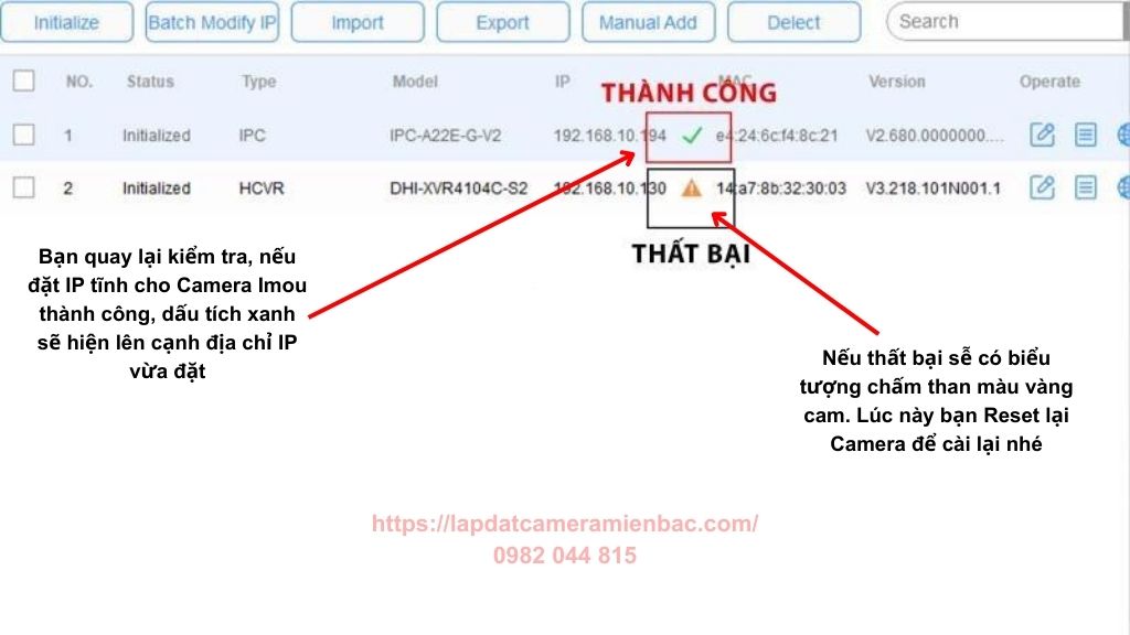 Hướng dẫn set IP tĩnh cho Camera Imou ảnh 6