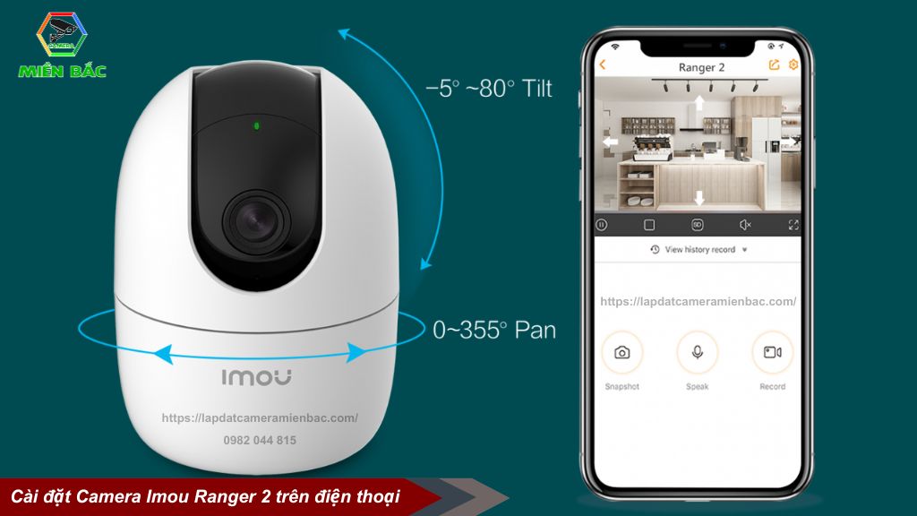 Hướng dẫn sử dụng Camera Imou Ranger 2 trên điện thoại