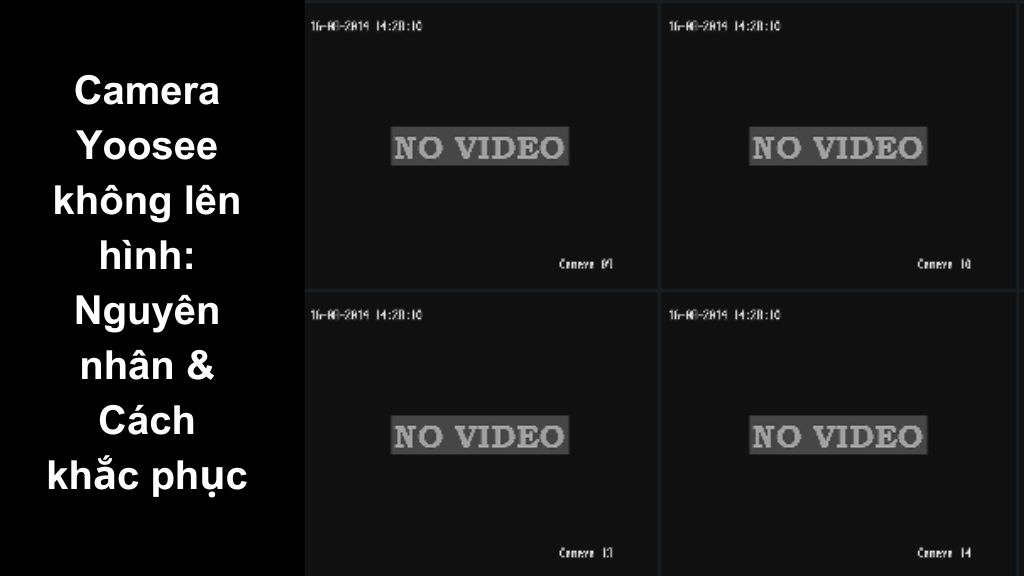 Camera Yoosee lỗi không xem được