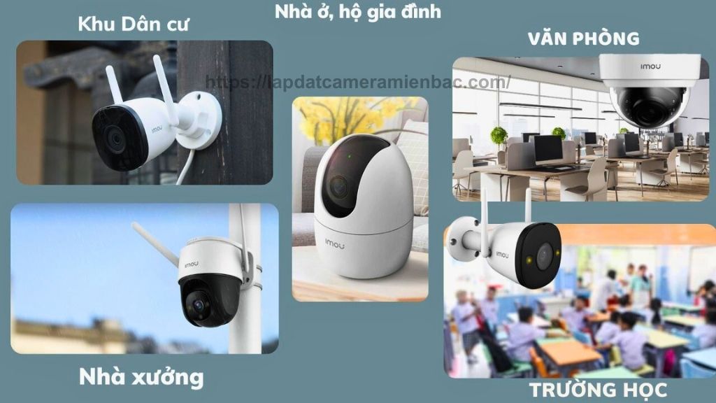 Chọn mua Camera dựa trên vị trí và không gian lắp đặt phù hợp 