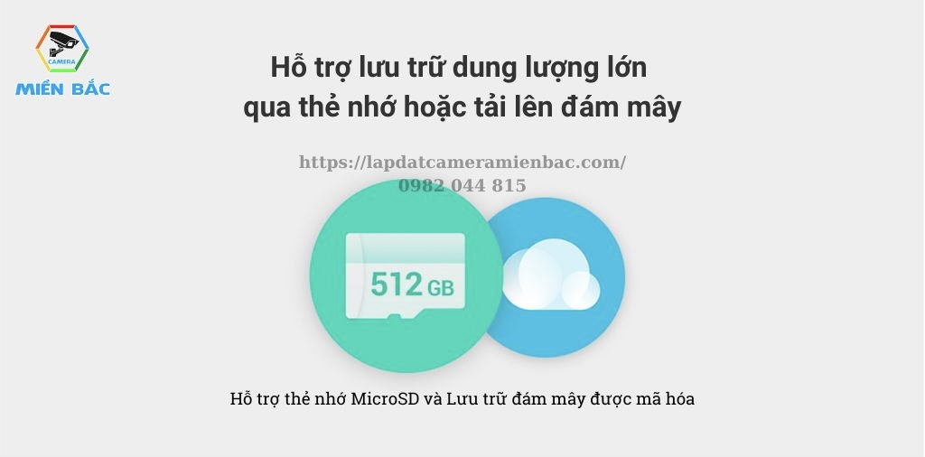 Tiêu chí đánh giá nên mua Camera WiFi của hãng nào - Hỗ trợ lưu trữ thẻ nhớ Micro SD