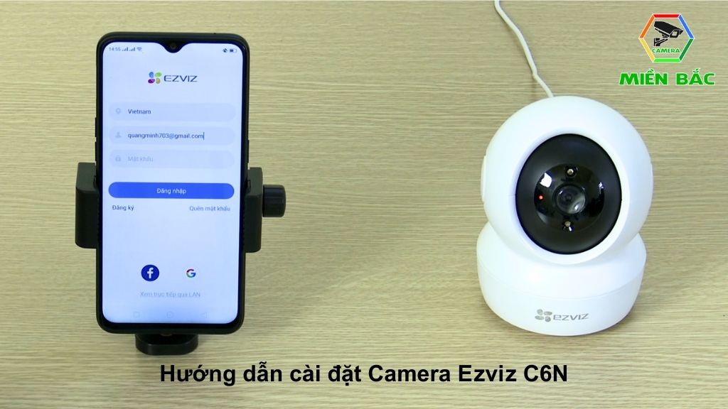 Hướng dẫn cài đặt Camera Ezviz C6N