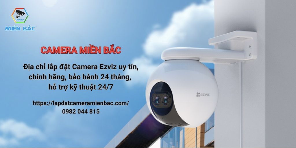 Camera Miền Bắc địa chỉ bán và lắp đặt Camera Ezviz CS-C8PF-A0-6E22WFR chính hãng