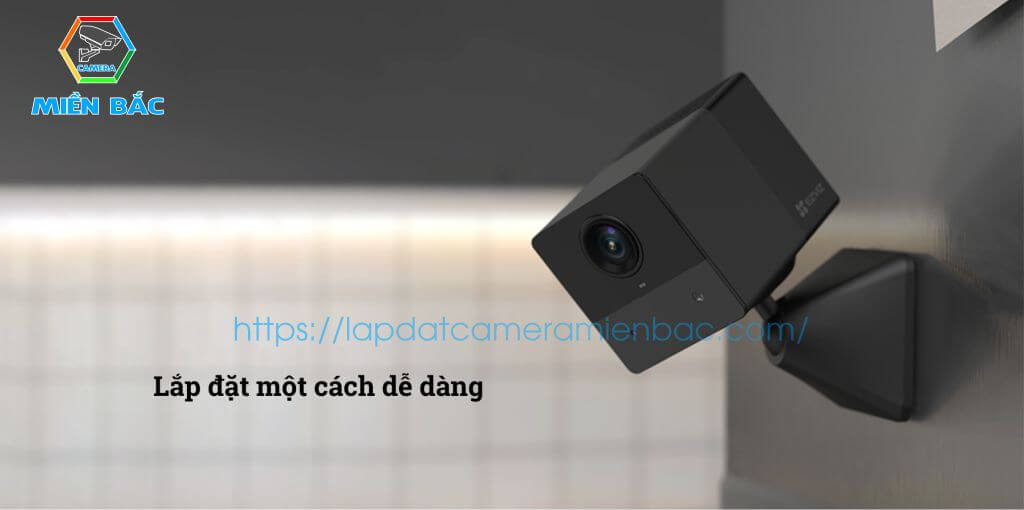 Đế nam châm với lực hút mạnh mẽ giúp Camera gắn chắc vào bề mặt kim loại