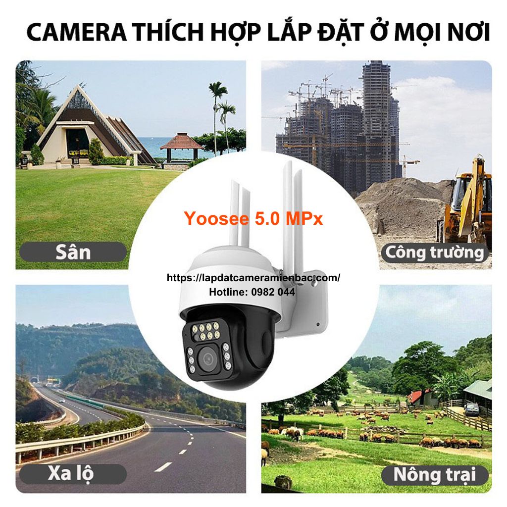 Cách sử dụng Camera Yoosee 5.0 đơn giản, linh hoạt