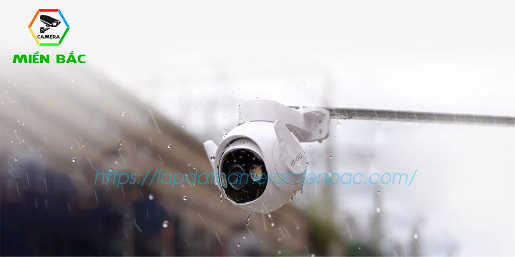 Tiêu chuẩn IP66 bảo vệ camera GS7EP trước mọi cơn bão