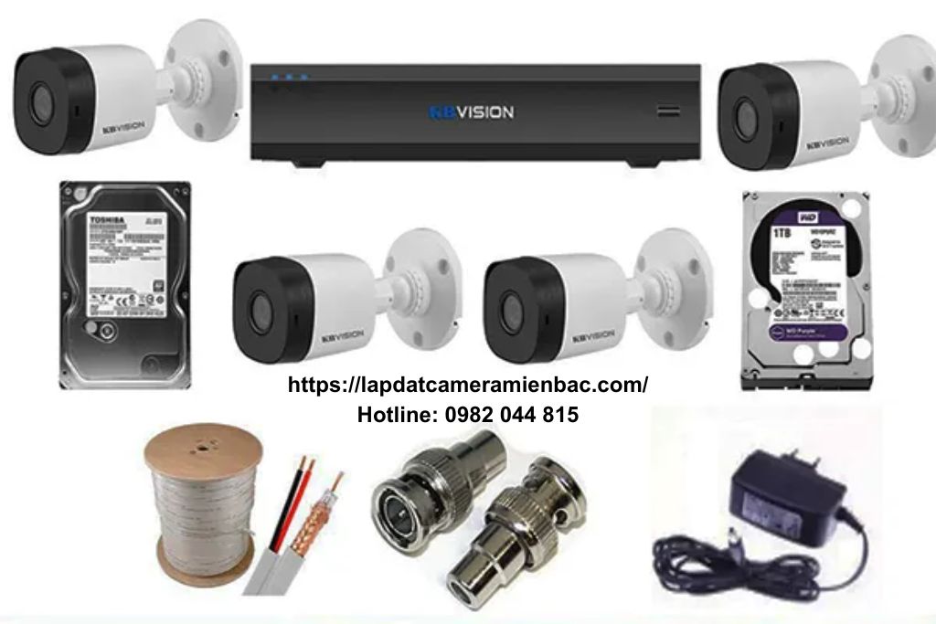 Chuẩn bị trước khi lắp Camera Kbvision