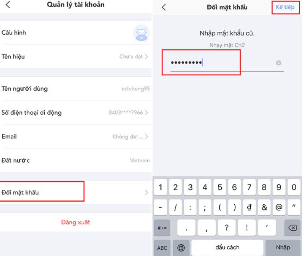 Hướng dẫn đổi mật khẩu Camera Ezviz ảnh 2