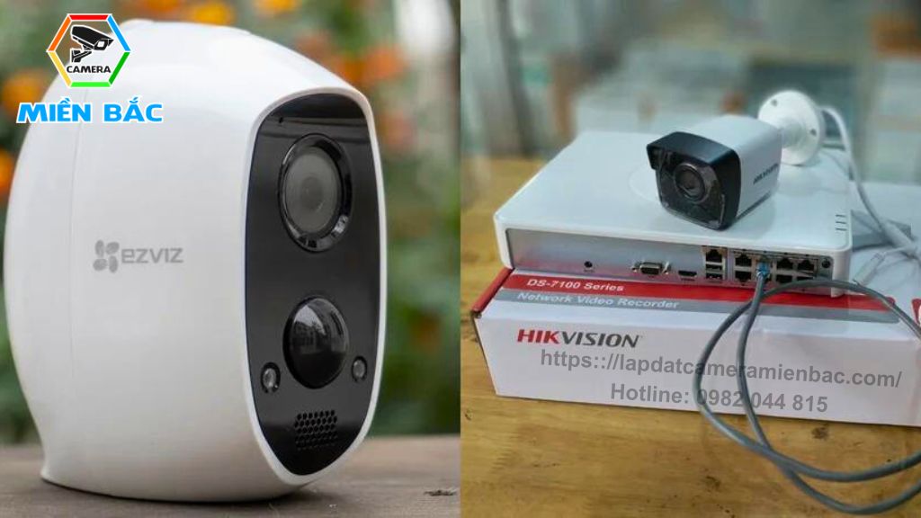 Nên mua Camera Dùng Pin hay Camera dùng điện trực tiếp