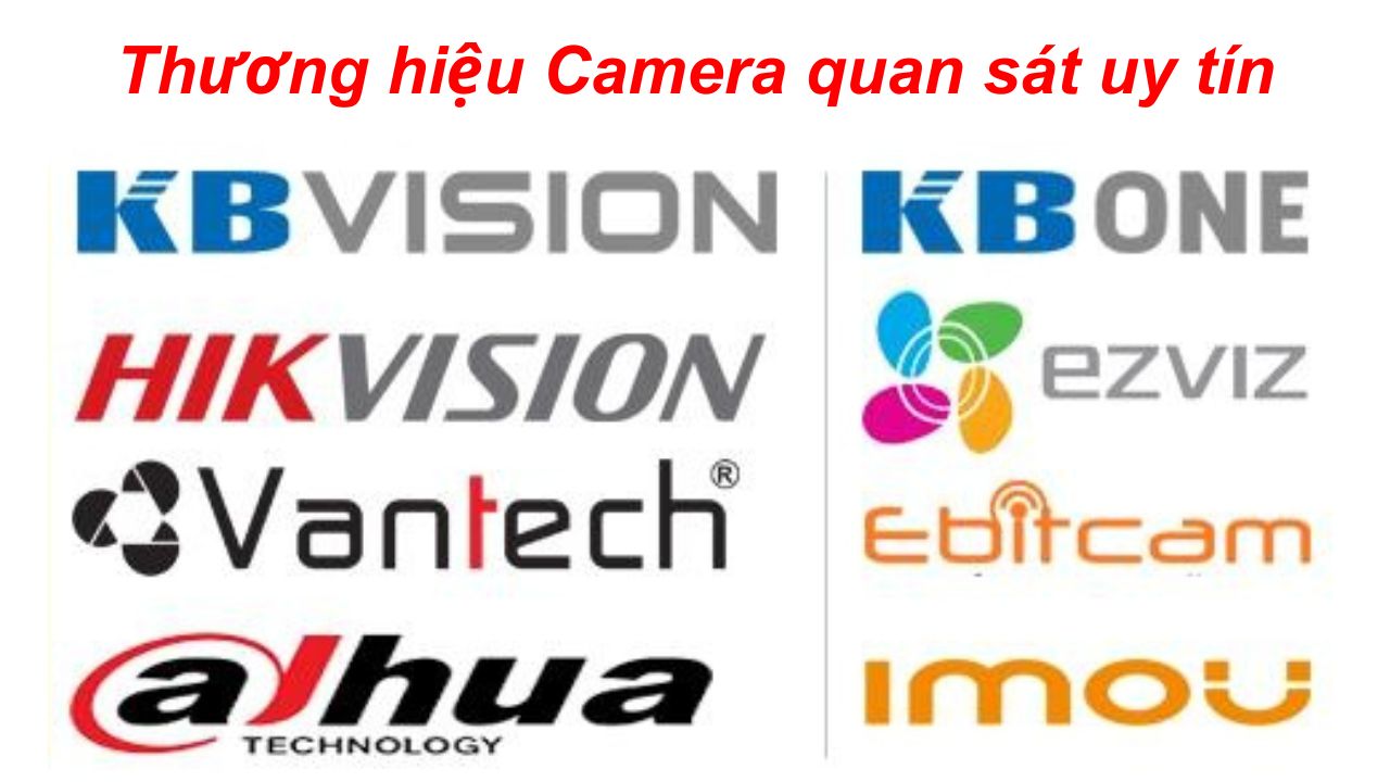 Giá bán Camera Không Dây của các thương hiệu lớn sẽ cao hơn các thương hiệu kém tên tuổi