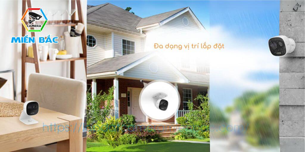 Với IP65 Camera IPC-C26EP-V2 có thể lắp đặt ở nhiều vị trí