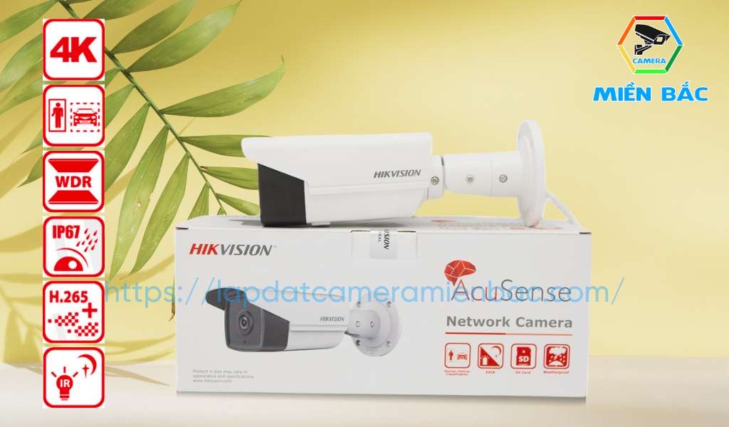 Tính năng camera Hikvision DS-2CD2T83G2-4I