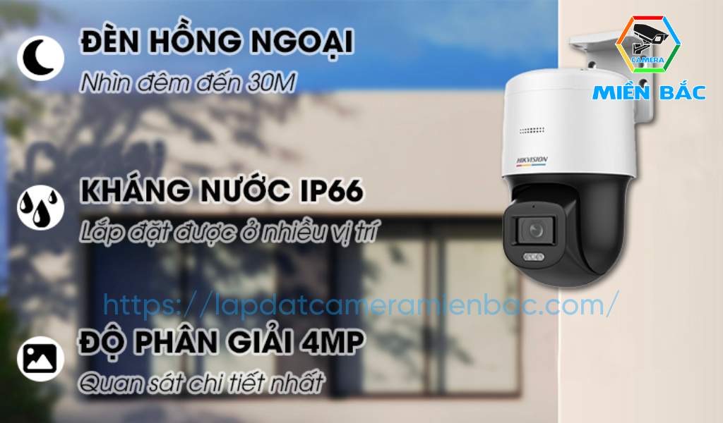 Tính năng camera Hikvision DS-2DE2C400SCG-E