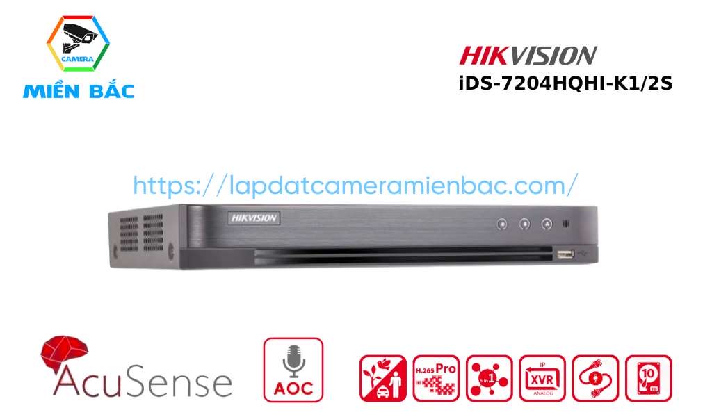 Tính năng đầu ghi Hikvision iDS-7204HQHI-K1/2S