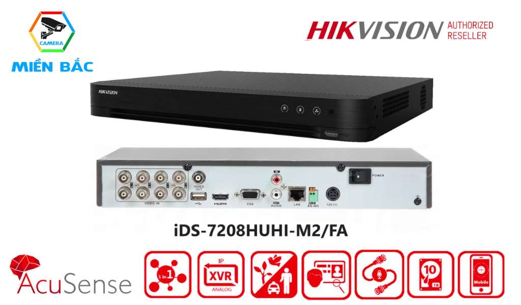 Tính năng đầu ghi Hikvision iDS-7208HUHI-M2/FA