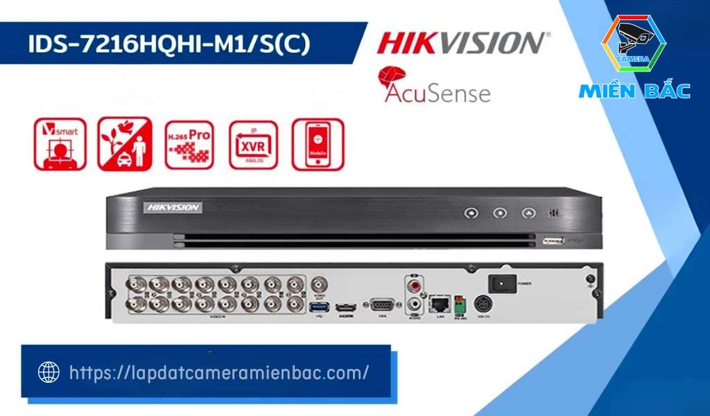 Tính năng đầu ghi Hikvision iDS-7216HQHI-M1/