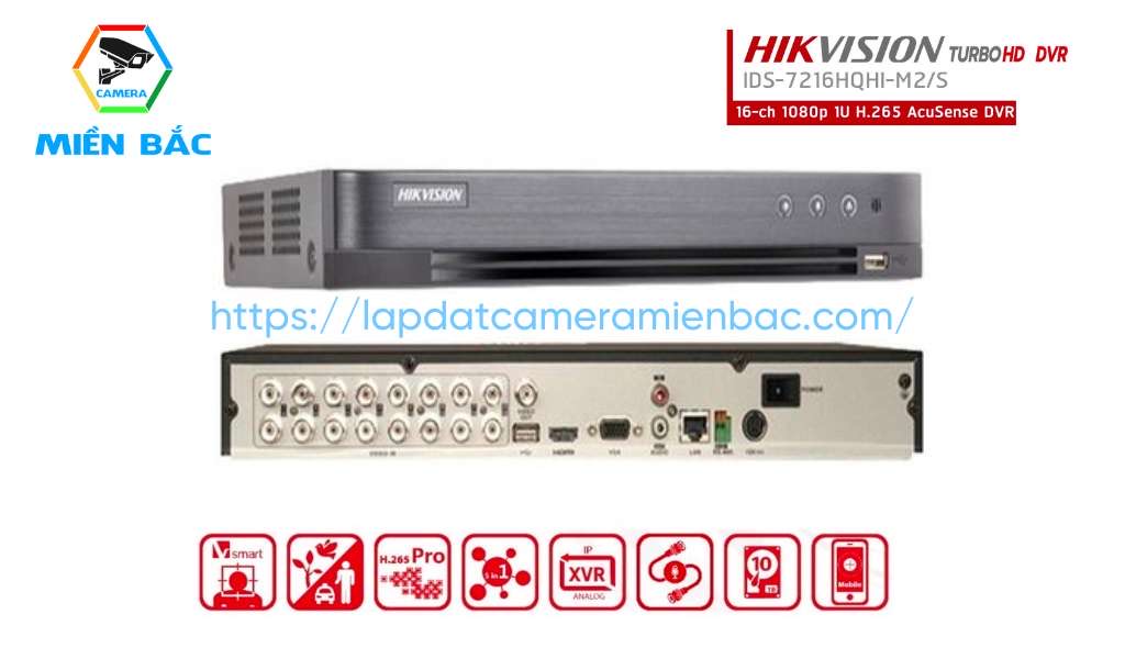 Tính năng Đầu ghi Hikvision iDS-7216HQHI-M2/S