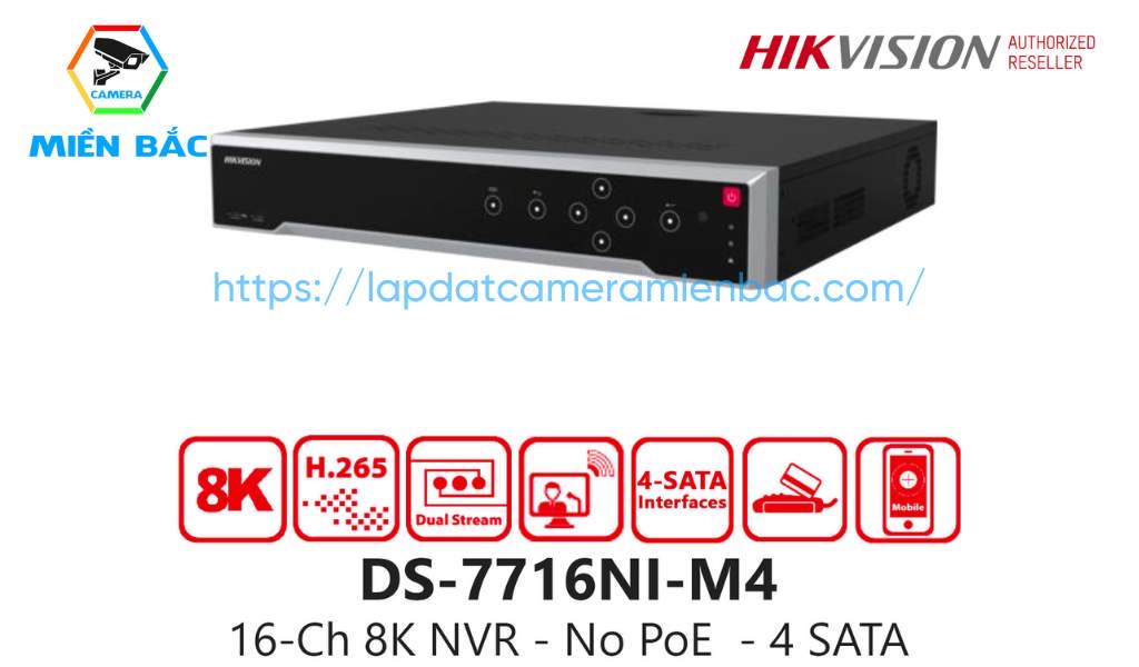 Tính năng NVR Hikvision DS-7716NI-M4