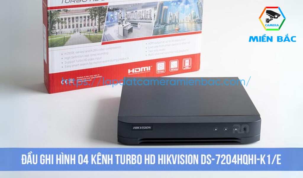 Giới thiệu đàu ghi Hikvision DS-7204HUHI-K1/E