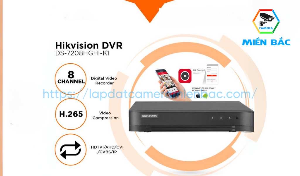 Tính năng camera Hikvision DS-7208HGHI-K1