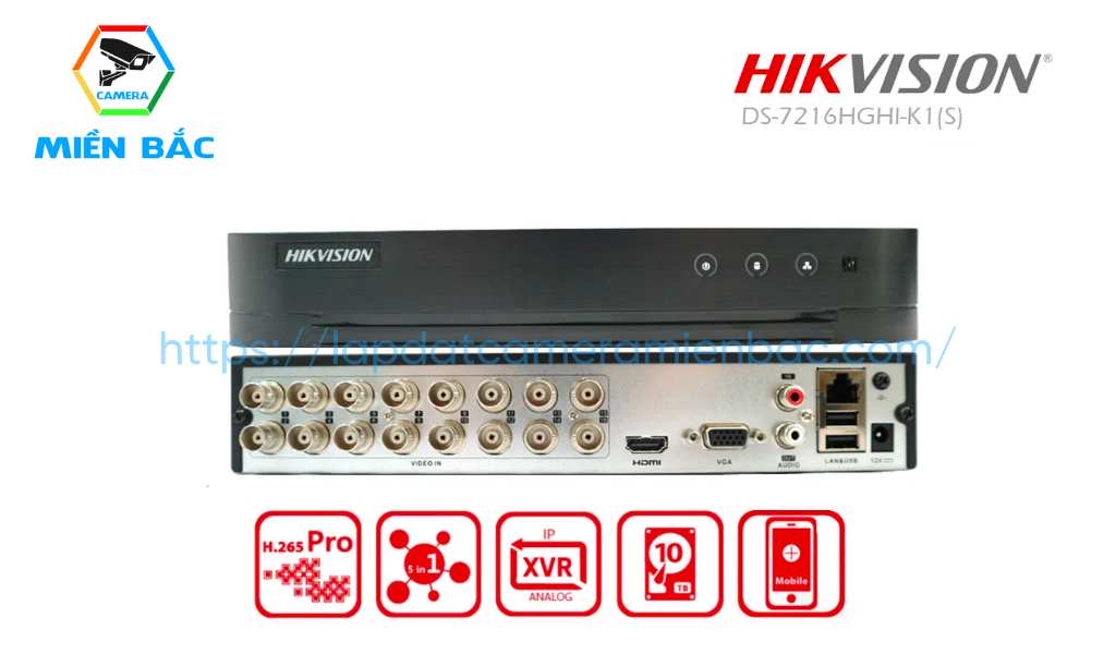 Tính năng camera Hikvision DS-7216HGHI-K1