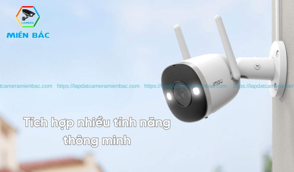 Camera Imou được tích hợp nhiều tính năng hỗ trợ giám sát