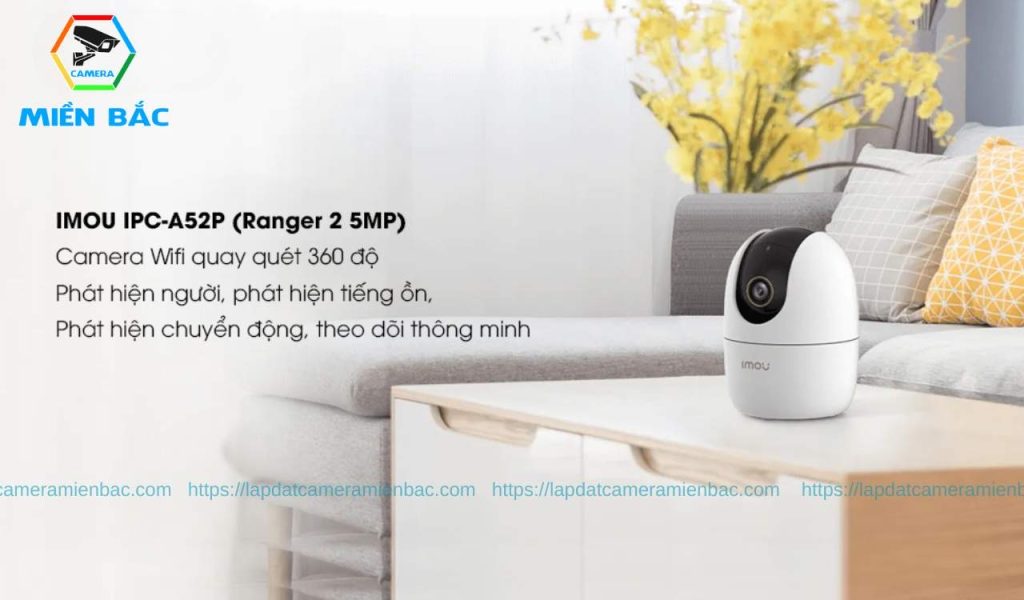 Camera Imou IPC-A52P tích hợp nhiều tính năng thông minh