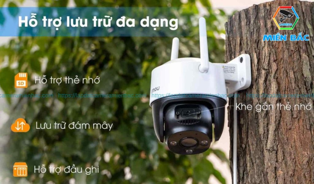 Camera Imou IPC-S31FEP hỗ trợ lưu trữ đa dạng