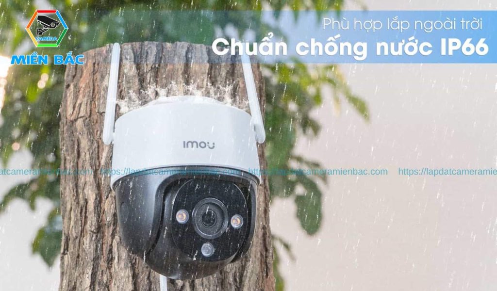 Camera Imou IPC-S31FEP theo tiêu chuẩn chống nước IP66