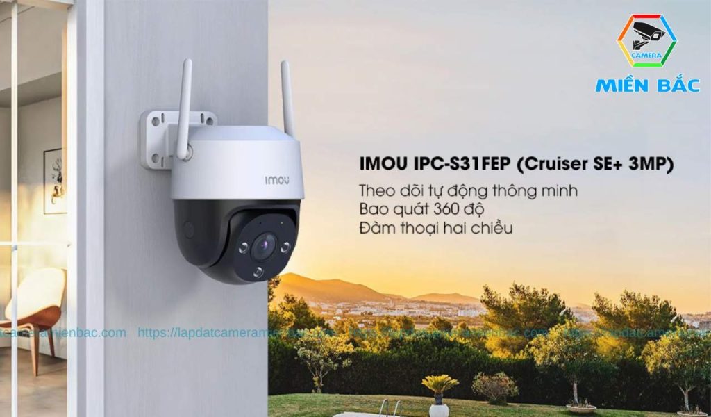 Camera Imou IPC-S31FEP tích hợp đa dạng tính năng