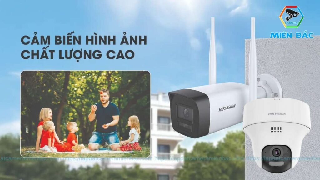 Bộ KIT WiFi Hikvision cung cấp hình ảnh có chất lượng