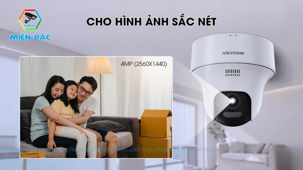 Bộ KIT WiFi Hikvision cung cấp hình ảnh giám sát sắc nét cao