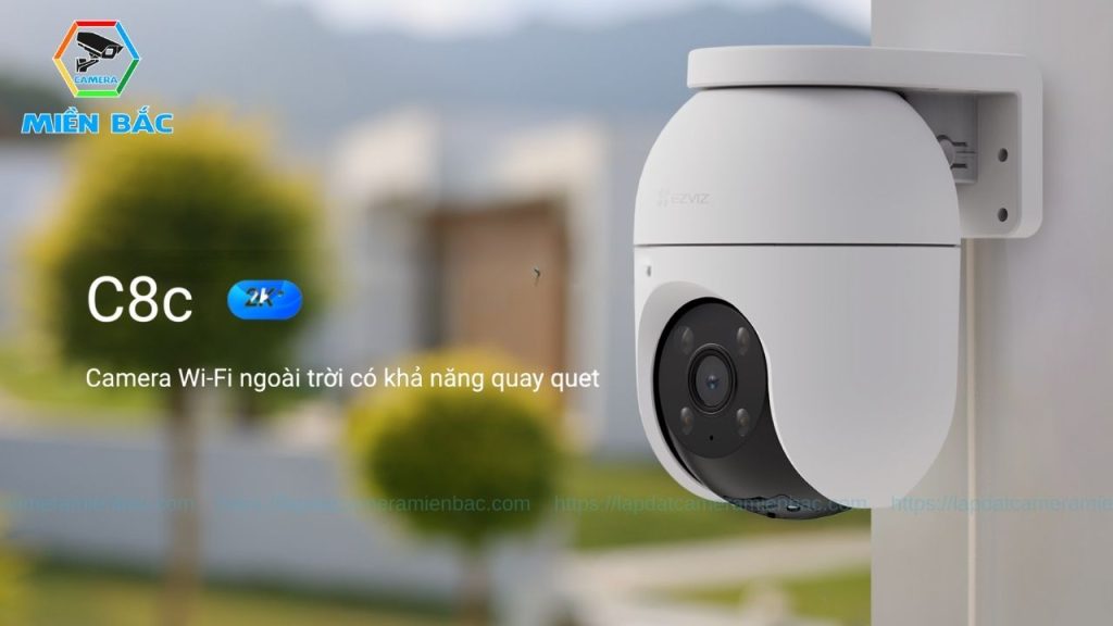 Camera Ezviz ngoài trời C8C cung cấp nhiều tính năng thông minh