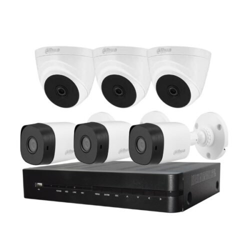 Bộ 6 mắt camera Dahua 2.0MP Full HD - 1080P