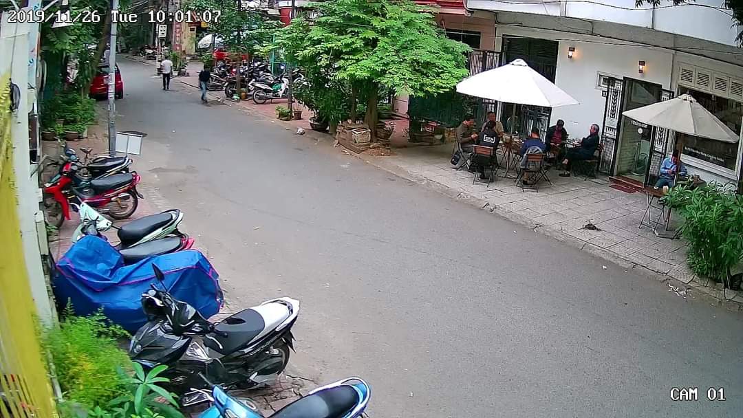 Hình ảnh thực tế của camera thu được