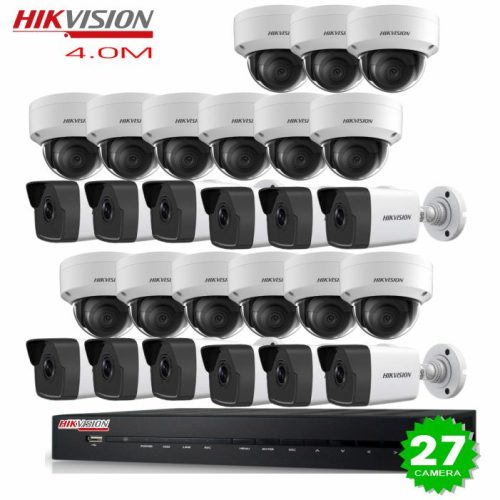 Bộ 27 mắt Camera IP Hikvision 4.0
