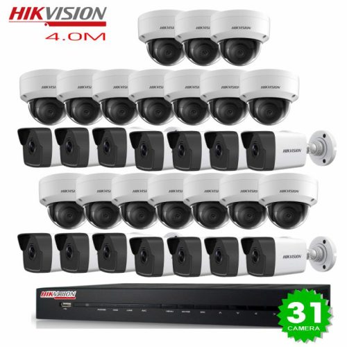 Bộ 31 mắt Camera IP Hikvision 4.0