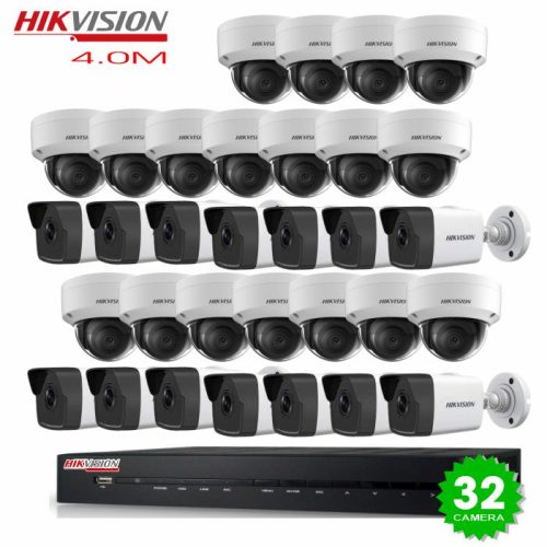 Bộ 32 mắt Camera IP Hikvision 4.0