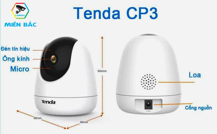 Camera Tenda CP3 chính hãng
