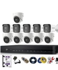 11 Camera Hikvision có mic thu âm thanh