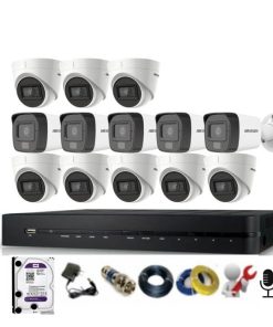 13 Camera Hikvision có mic thu âm thanh